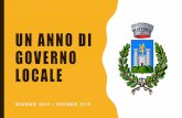 Un anno di governo locale - Gavorrano anno di governo... · 2019-07-12 · TRIBUTI •Adesione al progetto TRIBUTI IN ( Anci Toscana): per l’anno 2018 verrà affidata la costruzione