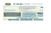 CAU/DF Mapa Estratégico · Mapa Estratégico CAU/DF Promover o exercício ético e qualificado da profissão Influenciar as diretrizes do ensino de Arquitetura e Urbanismo e sua