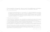 Convocatória e propostas: dever e prazo de publicação no ... 2013-01e02...Convocatória e propostas 13RDS V (2013), 1‑2, 9‑35 mercado de capitais, por via da dispersão do seu
