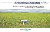 Absorção de Nutrientes Pelo Arroz Irrigado por Aspersão€¦ · da Fronteira Oeste do Estado por Scivittaro et al. (2009), que determinaram para o arroz irrigado por inundação