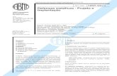 NBR 6971 Defensas metálicas - Projeto e implantação · Projeto 44 páginas Origem: Projeto NBR 6971:1999 CB-16 - Comitê Brasileiro de Transportes e Tráfego CE-16:006.10 - Comissão