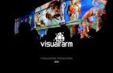 VISUALDOME VISUALFARM...VISUALDOME O VisualDome é um domo inflável criado pela Visualfarm para utilização em experiências imersivas 360º com uso de projeção interna e externa.