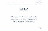 Plano de Prevenção de Riscos de Corrupção e Infrações Conexas · Plano Juncker Caracteriza-se pela gestão de fundos para financiamento das PME, ao abrigo Programas da Comissão