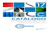 CATÁLOGO - Tupersa · TUBOS PERFILADOS, S.A. (TUPERSA), foi fundada em 1981, constituída com o objetivo social de Fabricar Tubagens para Condutores Elétricos para Máquinas e Instalações