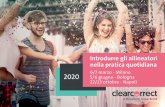 6/7 marzo - Milano 2020 · preventivamente l’iscrizione GRATUITA al portale ClearCorrect Venerdi 22 novembre PROGRAMMA ... ha partecipato al Corso di Perfezionamento di implantologia