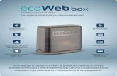 Aldo€¦ · ecoWebbox Compatibilidade Operacional 1000 ecos2000 ecos 5000 êtósolys KWH A ecoWeb-Box ecoSolys faz a captação dos dados de geração dos inversores e os