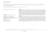 Manual de orientação nutricional para pacientes ostomizadosarquivos.braspen.org/journal/jul-ago-set-2018/05- AO... · 2018-11-07 · Brasileira de Nutrição, Parenteral e Enteral