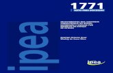 InvestImentos dos Governos subnacIonaIs no brasIl: estImação e …repositorio.ipea.gov.br/bitstream/11058/1076/1/TD_1771.pdf · 2015-02-24 · Texto para Discussão 1 7 7 1 7 Investimentos