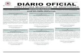 Diário Oficial - Arapongas · Gralha Azul, s/n, Vila Édio, Arapongas – PR (Rodoviária), até o dia 10 de abril de 2019, das 13h às 16h, para apresentar testemunhas referente