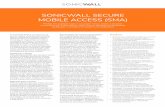 SONICWALL SECURE MOBILE ACCESS (SMA) · 2 Implementação do SMA Um gateway de borda protegido para acesso seguro a qualquer hora, em qualquer lugar e em qualquer dispositivo O SMA