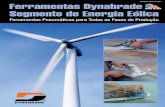 Ferramentas Dynabrade Segmento de Energia Eólica³lica.pdf · 3 Pás/Lâminas de Turbinas Construídas em Fibra de Vidro, Madeira Leve ou Alumínio Caixa Turbina Corpo/Caixa da Turbina