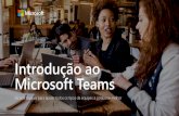 Microsoft Teams · 2020. 7. 2. · equipe —Excel, PowerBI, Planner —ou marque arquivos, portais de intranet ou sites essenciais. As equipes de Finanças precisam agregar dados