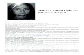 Mariana Zavati Gardner · Mariana Zavati Gardner MSc, PGCE, Dip LCW Poetă, prozatoare, eseistă ṣi traducatoare Mariana Zavati Gardner a fost distinsă cu: 4 Editor’s Choice