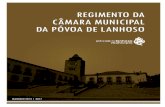 REGIMENTO DA CÂMARA MUNICIPAL DA PÓVOA DE LANHOSO · 2018. 11. 22. · 1. A votação é nominal, salvo se a Câmara Municipal deliberar, por proposta de qualquer membro, outra