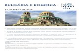 BULGÁRIA E ROMÊNIAdomundo.com/roteiros/BULGARIAMAIFOTOS.pdfPatrimônio da Humanidade pela UNESCO, guarda em seu interior importantes relíquias de seu fundador, o ermitão Ivan Rilski.