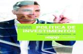 POLأچTICA DE INVESTIMENTOS 2020. 4. 1.آ  Os investimentos em quotas de fundos de investimentos em direitos