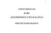 TÉCNICO EM ADMINISTRAÇÃO INTEGRADO - Paraná · fe adm. prod. materiais 3 adm. financ. orÇamentÁria 2 comportamento organizacional 2 contabilidade 2 elaboraÇÃo e analise projetos