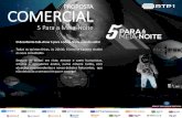 Apresentação do PowerPoint - Rádio e Televisão de Portugal · 2017. 8. 30. · Criação de um spot publicitário para o sponsor com associação à marca 5 para a meia noite.