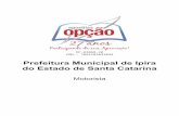 Prefeitura Municipal de Ipira do Estado de Santa Catarina€¦ · Prefeitura Municipal de Ipira do Estado de Santa Catarina Motorista OP-030AB-20 CÓD.: 7891182031844