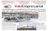 Vale do Paraíba, Janeiro de 2013 Ano IV - nº 50 Volkswagen ...valeempresarial.com.br/wp-content/uploads/2013/04/edicao50.pdf · Em Dezembro de 2012,o preço da Cesta foi 8,74% maior