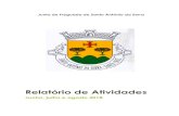 Relatório de Atividadesjf-santoantoniodaserra.pt/wp-content/uploads/2018/10/Relatório... · 4 Junta de Freguesia de Santo António da Serra 3. Limpeza e manutenção de caminhos