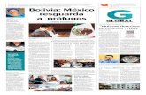Excélsior | El periódico de la vida nacional · 2020. 2. 20. · dunidenses murieron de sobredosis de drogas en 2017. ... asilados en la embajada de México en Bolivia, y cuatro