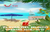 PLAYAS DEL MUNDO · Fecha de edición 26/09/18 TUI SPAIN S.L.U. CICMA 753, CIF B-81001836 Consultas y reservas en su Agencia de Viajes REPÚBLICA DOMINICANA GRAND PALLADIUM PUNTA