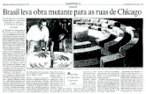 Denise Milan … · Denise Milan e Ary Perez simboliza as Américas em 60 blocos de pedra I AMA Brasil vai ocupar lugar de honra no AH 1998 Chica- go, uma das mais impor- tantes manifestaçöes