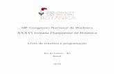 68º Congresso Nacional de Botânica XXXVI Jornada Fluminense … · 2019. 7. 25. · 4 O 68° Congresso Nacional de Botânica foi concebido pelo sonho de trazer este importante fórum