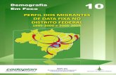 PERFIL DOS MIGRANTES DE DATA FIXA NO DISTRITO FEDERAL€¦ · 2. Estrutura etária dos migrantes, saldo migratório e taxa líquida de migração da população com 18 anos e mais,