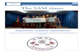 Nº 9 The SAM times - Colegio San Alberto Magno€¦ · 6 Página 6 The SAM times Los alumnos que han realizado este curso la Primera Comunión posan ante la imagen de S. Alberto