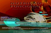Revista Brasileira de NUTRIÇÃO FUNCIONAL · Nutrição Clínica e Nutrição Esportiva Funcional. Na sessão de gastronomia funcional, trazemos uma receita com combinações exclusivas