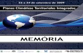 Memória do Taller “Planes Climáticos Territoriales Integrados” · Oswaldo Lucon, Secretaria do Meio ambiente de São Paulo 16h00 Debates 16h30 Intervalo 17h00 Mudança Climática: