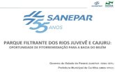 PARQUE FILTRANTE DOS RIOS JUVEVÊ E CAJURU · 2018. 10. 2. · Filtros Plantados Equalizadores de vazão (Ponto 13); Gradeamento automatizado para captação de resíduos sólidos