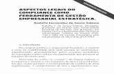 ASPECTOS LEGAIS DO COMPLIANCE COMOrevistajuridica.esa.oabpr.org.br/wp-content/... · (idealizada pela OEA) e a Convenção de sobre o Combate da Corrupção de Funcionários Públicos