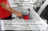 PROGRAMA VIGILÂNCIA EM POSTOS DE · Capacitação para o Desenvolvimento das Ações de Vigilância em Postos de Combustíveis Maio/2009 –São Paulo 55 participantes Oficina para