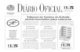 DIÁRIO OFICIAL · 01 de março de 2016 República Federativa do Brasil - Estado do Pará 104 Páginas ANO CXXV DA IOE 126º DA REPÚBLICA Nº 33.078 Tribunal de Contas do Estado