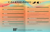 CALENDÁRIO DE EVENTOS 3 - IF Sertão-PE · 2020. 2. 1. · 01-02 V Semana Inclusiva (NAPNE) 05-09 Encontro Regional ABEM Nordeste ( Coord. Música) 20-23 17ª Semana Nacional de