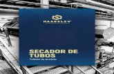 SECADOR DE TUBOS - haarslev-app.com · FARINHA DE PEIXE, SANGUE E PENAS. O secador de tubos contínuo da Haarslev é a solução ideal para a secagem contínua de entradas de fluxo