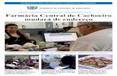 Farmácia Central de Cachoeiro mudará de endereço · 2019. 4. 26. · antigo Sine, próximo à ponte municipal. p. 3 ANO LIV - Cachoeiro de Itapemirim - terça-feira - 30 de abril
