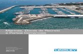 Marinas, Docas de Recreio e Portos Comerciais · 2015. 2. 20. · equipamento flutuante para marinas, docas de recreio, ancoradouros, portos de pesca e comerciais com uma cobertura