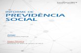 INFORME DE PREVIDÊNCIA SOCIAL - gov.br · O Informe de Previdência Social é uma publicação mensal do Ministério da Economia - ME, de responsabilidade da Subsecretaria de Regime