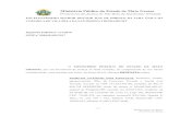 Ministério Público do Estado de Mato Grosso Promotoria de … · 2018. 3. 23. · Ministério Público do Estado de Mato Grosso Promotoria de Justiça de Vila Bela da Santíssima