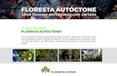 Floresta Autóctone - brochura · A floresta autóctone está mais adaptada às condições do solo e do clima do território, por isso são mais resistentes e resilientes a longos