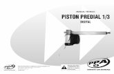 Manual Técnico Piston Predial 1 3 Digital - Rev0 · 2016. 9. 23. · especializado PPA siga todas as instruções citadas neste MANUAL TÉCNICO e no MANUAL DO USUÁRIO. Munido do