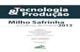 Tecnologia Produção - Fundação MS€¦ · Jociane da Silva Reis Eng. Agr. Dr. André Luis F. Lourenção ... Assim surgiram os tradicionais dias de campo e seminários de apresentação