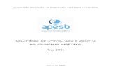 Relat rio de Actividades CD-APESB 2011 Finalapesb.org/perch/resources/pdfs/10966relatrio-de... · • Conselho da ARH Tejo (Administração da Região Hidrográfica do Tejo, I.P).
