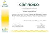 CERTIFICADO - proec.ufabc.edu.brproec.ufabc.edu.br/images/simposiocognicao/certificados_inscritos.… · CERTIFICADO O Comitê Organizador certifica que Alexia Oliveira Bispo dos
