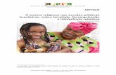 ARTIGO O ensino religioso nas escolas públicas brasileiras ...africaeafricanidades.com.br/documentos/0020052020.pdf · institui o ensino religioso nas escolas públicas de Ensino