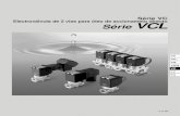 Série VC Série VCL - Hidroair · VN VX VQ VDW VC LV PA 4.5-39 Série VC Electroválvula de 2 vias para óleo de accionameto directo Série VCL